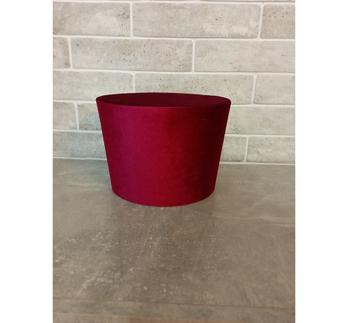 Violet Slavic  style kamilavka - Kamelaukion - biretta - cap - coif - biretta in velvet