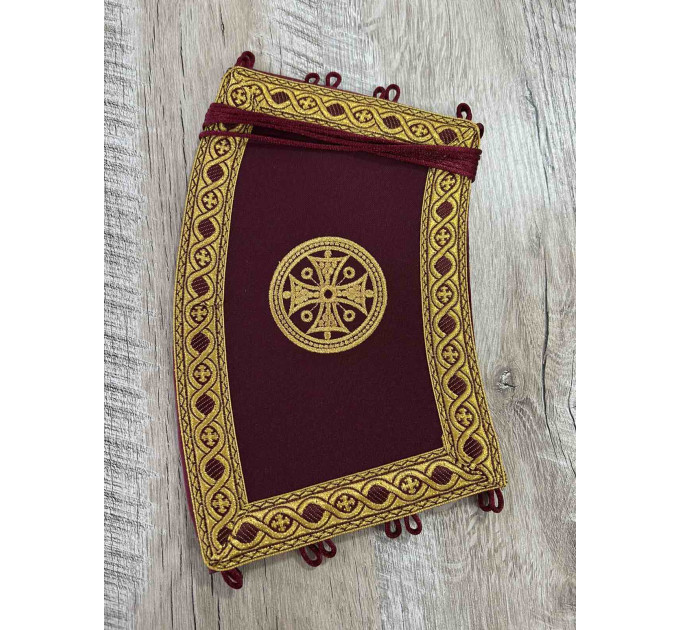 All colors embroidered Communion set - Stole and cuffs - Priest's set - Orthodox