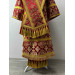 Bishop's Vestments in red brocade - Vestments for Bishop - Archbishop vestments