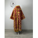 Bishop's Vestments in red brocade - Vestments for Bishop - Archbishop vestments