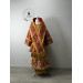 Bishop's Vestments in red brocade - Vestments for Bishop - Archbishop vestments