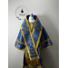 Blue Bishop's Vestments - Vestment set for Bishop - Archbishop's set
