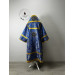 Blue Bishop's Vestments - Vestment set for Bishop - Archbishop's set