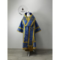 Blue Bishop's Vestments - Vestment set for Bishop - Archbishop's set