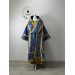Blue Bishop's Vestments - Vestment set for Bishop - Archbishop's set