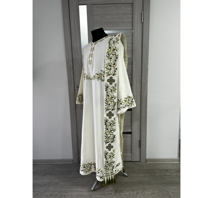 Embroidered Protodeacon's sticharion - Deacon's alb - Orthodox Vestment - Deacon
