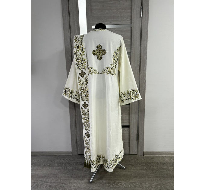 Embroidered Protodeacon's sticharion - Deacon's alb - Orthodox Vestment - Deacon