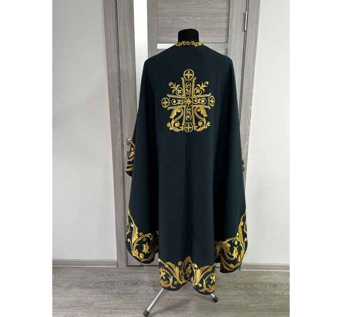 Embroidered vestment set for priest - Orthodox liturgical clothes - Phelon