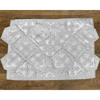 In stock! Orthodox Chalice Covers in greek brocade - Aer and chalice veil set