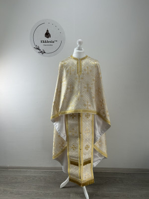Liturgical vestment for Orthodox priest - Phelon in Greek style
