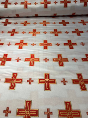 New Nonmetallic Brocade - Church Liturgical Brocade for vestment production