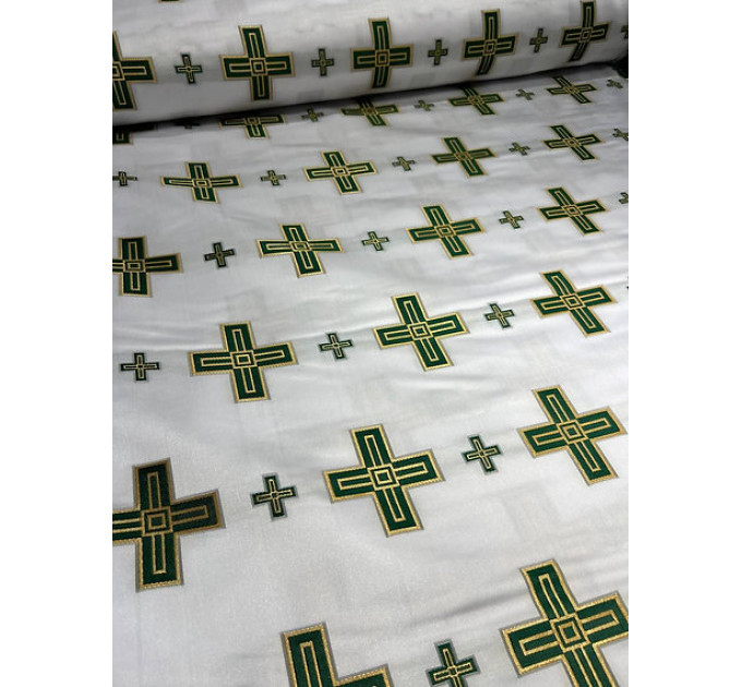 New Nonmetallic Brocade - Church Liturgical Brocade for vestment production