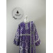 Vestment for deacon for Lent - Liturgical vestment set - Stichar, orar, cuffs