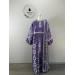 Vestment for deacon for Lent - Liturgical vestment set - Stichar, orar, cuffs