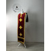 Coptic style epitrachil in velvet - Coptic Stole - Coptic epitrachelion