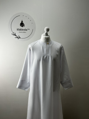 Embroidered Stikhar in gabardine - podriznik - Priest stikhar - Altar vestment