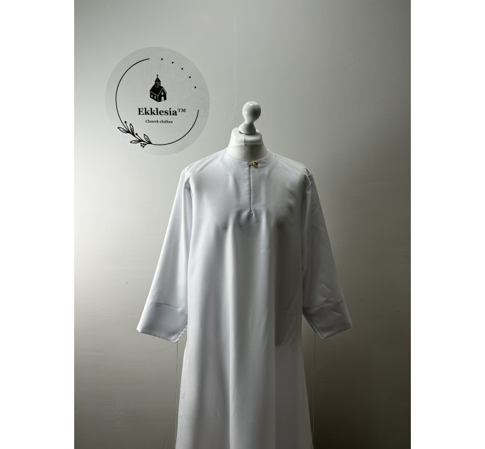 Embroidered Stikhar in gabardine - podriznik - Priest stikhar - Altar vestment