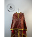 Liturgical priest vestment set - Orthodox vestment - Greek style phelonion