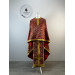 Liturgical priest vestment set - Orthodox vestment - Greek style phelonion