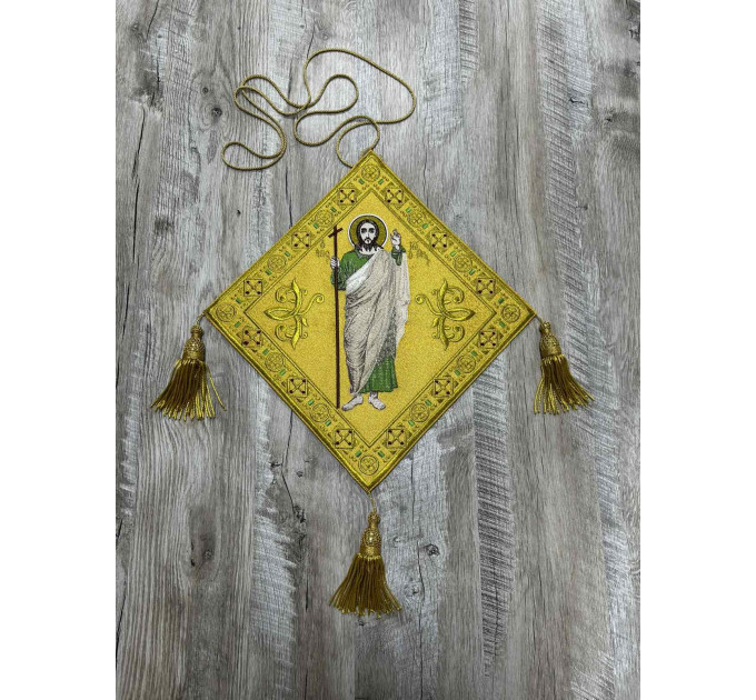 Gold Embroidered Palitsa - John the Baptist Embroidered epigonation