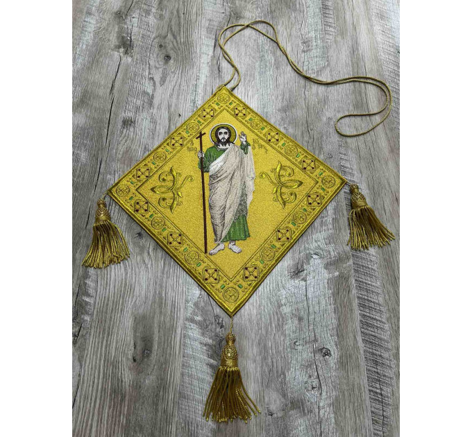 Gold Embroidered Palitsa - John the Baptist Embroidered epigonation