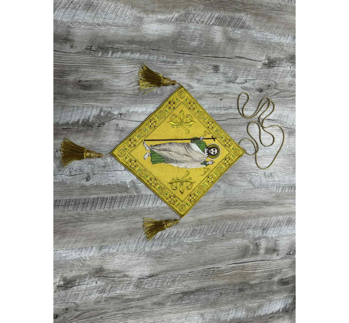 Gold Embroidered Palitsa - John the Baptist Embroidered epigonation
