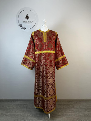 Red Altar Server Reader Robe - Stikharion - Surplice - Rochet - Alb