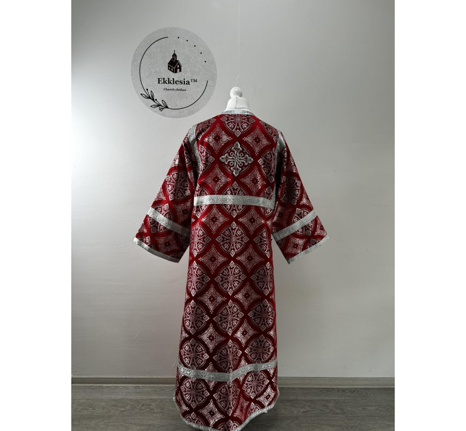 Stichar for Lent - Altar Server Reader Robe brocade - Liturgical sticharion