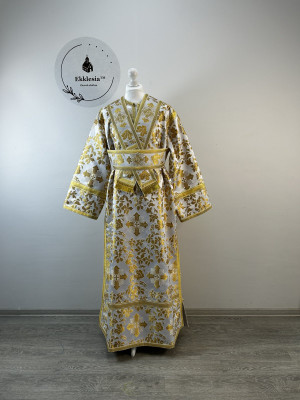 Vestment for subdeacon - Stichar in greek brocade - Single orar and sticharion