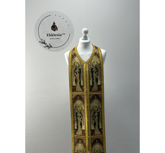 Communion set in Greek brocade 