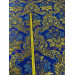 Greek Blue Brocade - Church Brocade - Liturgical Brocade - Priest Brocade