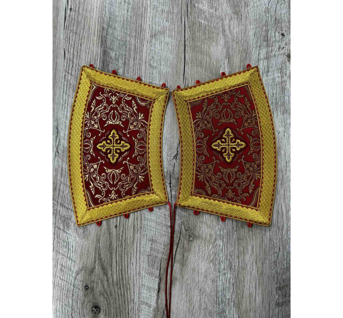 Orthodox deacon's vestment - Stichar with orar in Turkish silk