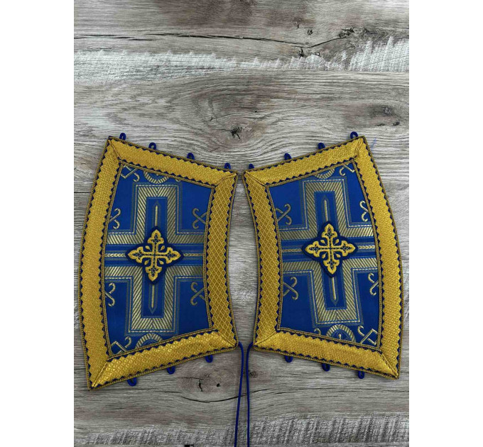 Orthodox vestment for deacon - Stichar with orar and cuffs in Turkish silk