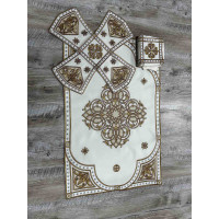 Embroidered Orthodox Chalice Covers - Aer and chalice veil orthodox set