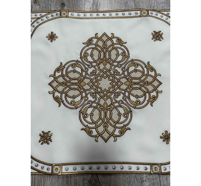 Embroidered Orthodox Chalice Covers - Aer and chalice veil orthodox set