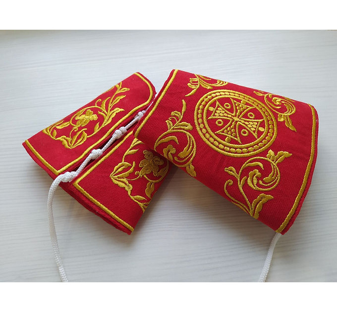 Greek vestment with machine embroidery- Priest vestment - Clothes for priests