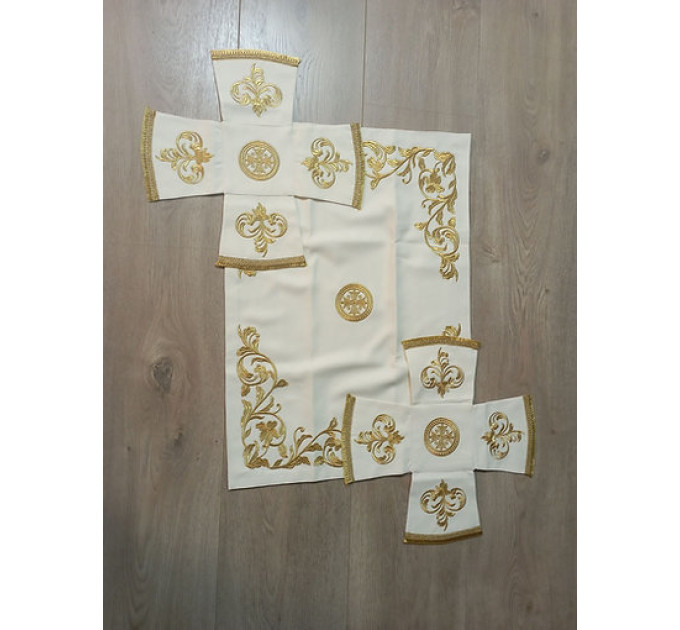 Greek vestment with machine embroidery- Priest vestment - Clothes for priests
