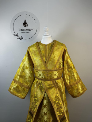 Orthodox liturgical set for subdeacon - Stichar and extra long orar